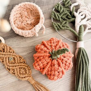 Box d'automne kits débutant macramé