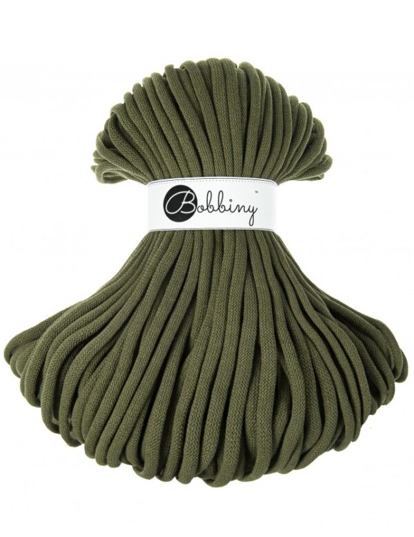 Corde macramé coton tressé Bobbiny 9mm_avocat Corde macramé coton tressé Bobbiny 9mm
