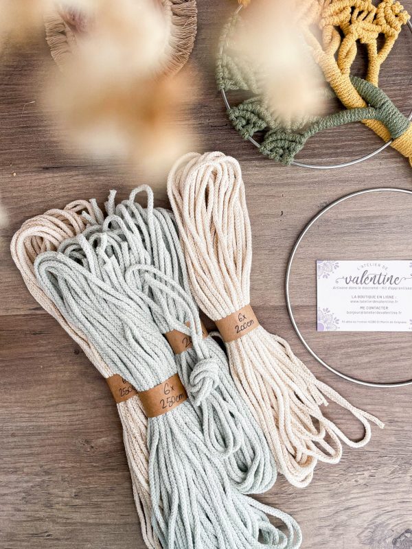 Recharge kit arbre de vie en macramé