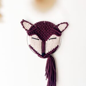 Tuto - Renard en macramé