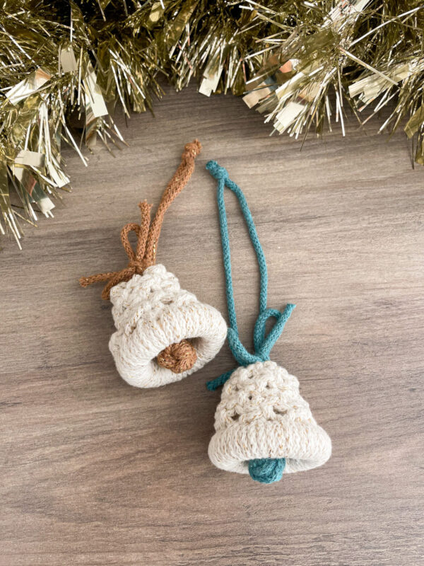 Tuto - Cloche de Noël en macramé