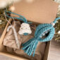 Coffret décoration de Noël en macramé