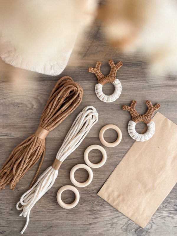 Recharge kit ronds de serviettes rennes