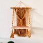 Kit étagère macramé ambre jaune moutarde_03