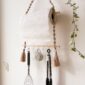 Rangement 2 en 1 cuisine en macramé ustensils de cuisine