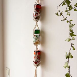 Tuto - Rangement à épices en macramé