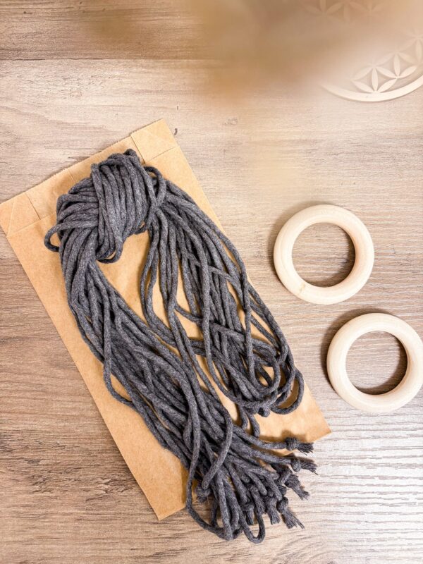 Recharge kit porte torchon en macrame