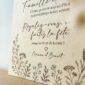 pancarte bois personnalisée mariage