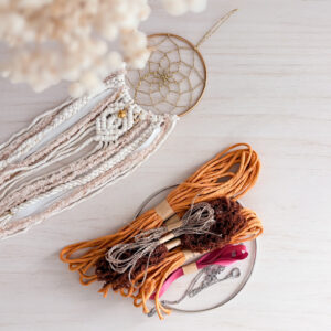 Recharge Kit DIY - Attrape rêve en macramé