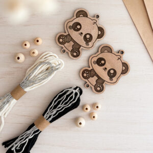 Recharge Kit DIY - Décoration rétroviseur en macramé