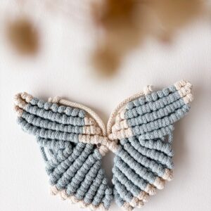 Tuto - Papillon en macramé