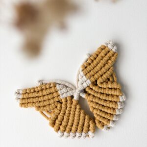 Kit macramé papillon