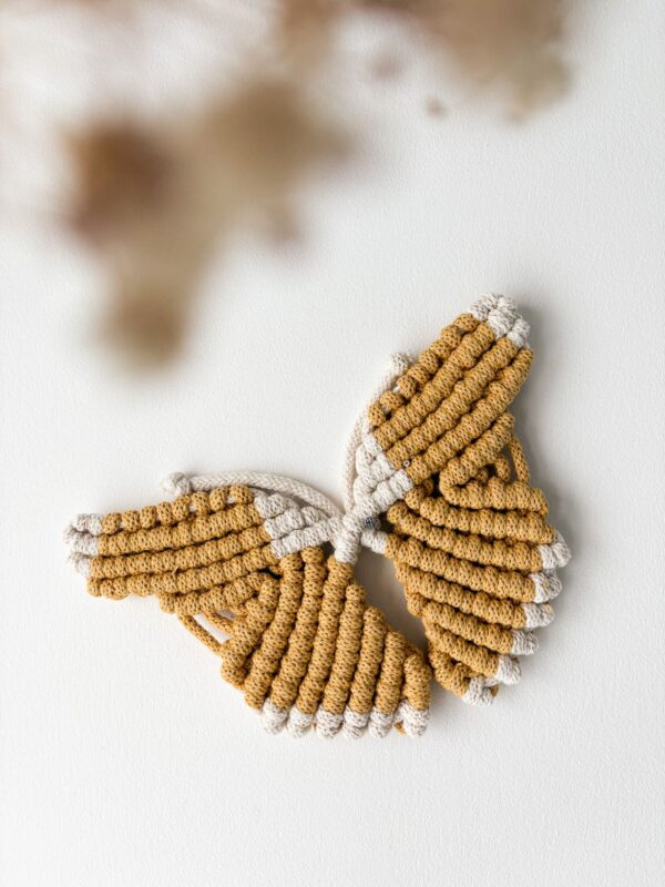 Kit macramé papillon
