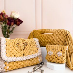 Box kits DIY - Sacs à main et accessoires en macramé