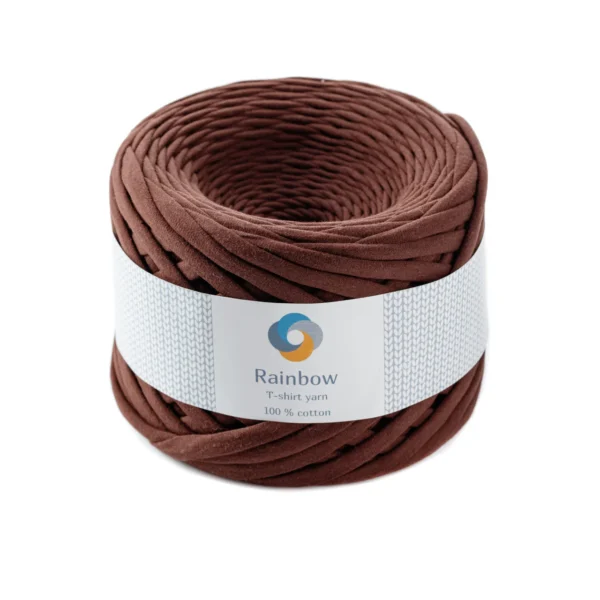 Fils tshirt Rainbow brun crochet Fils tshirt Rainbow