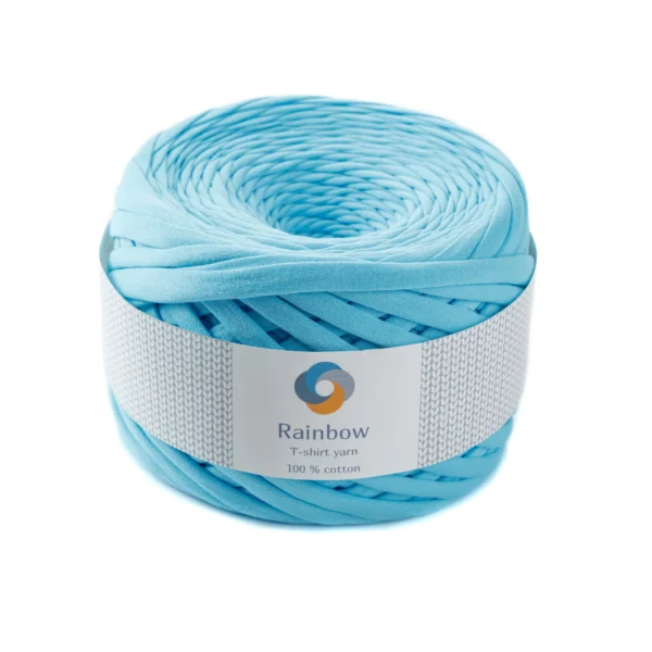 Fils tshirt Rainbow turquoise crochet Fils tshirt Rainbow