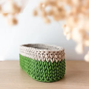 kit panier crochet ovale