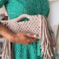 Pochette Solea en macramé