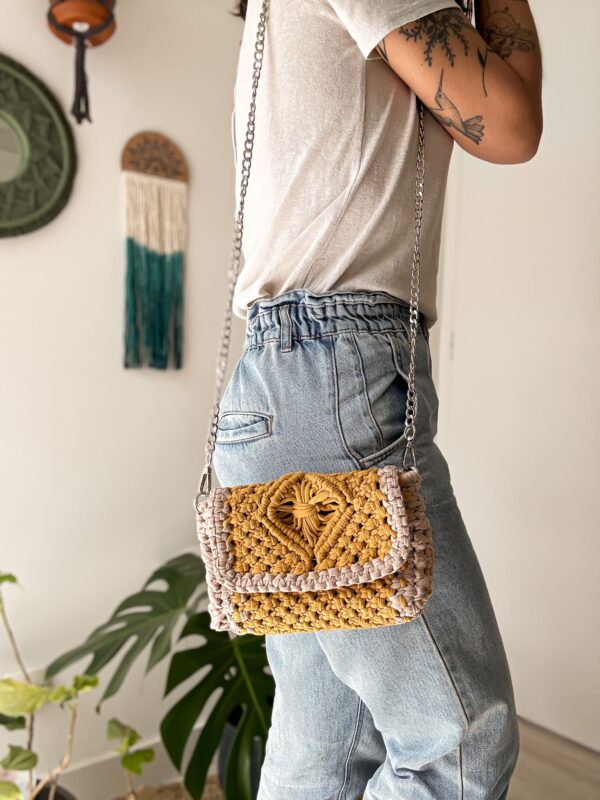 Sac à main été en macramé_08 Tuto - Sac à main en macramé