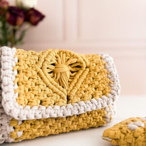 Kit sac à main macramé