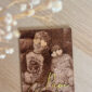 photo gravée sur bois personnalisée