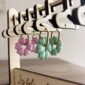 Présentoir bijoux bois pour boucles d'oreilles et colliers