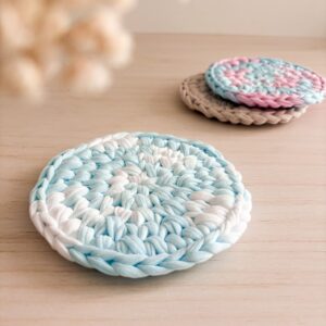 Sous verre crochet décoration table fait main_09