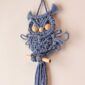 Tuto - bébé hibou en macramé