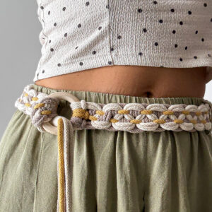 Kit ceinture macramé