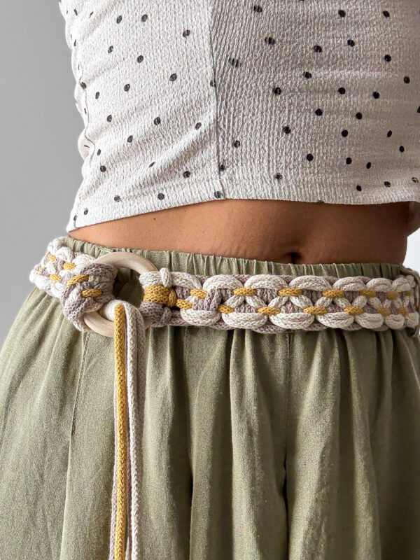Kit ceinture macramé