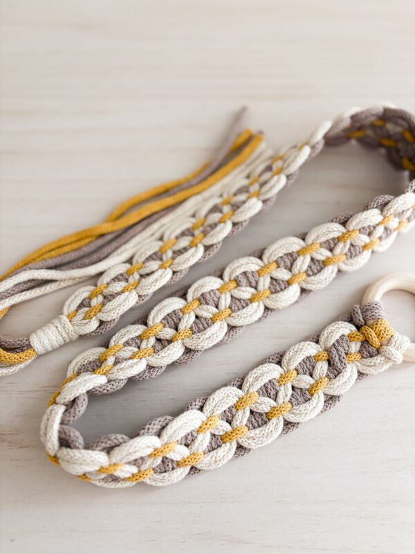 Kit macramé ceinture DIY_04 Kit macramé ceinture DIY_04