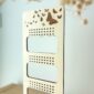 Porte-Boucles d’Oreilles en Bois personnalisable papillon_01