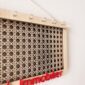 Porte clés murale cannage en bois personnalisé_02