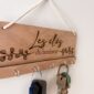 Porte clés murale en bois_07