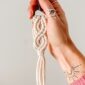 Porte-clés en macramé