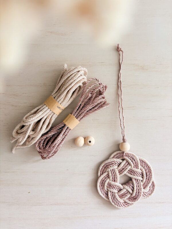 recharge kit DIY boule torsadée macramé recharge kit DIY boule torsadée macramé