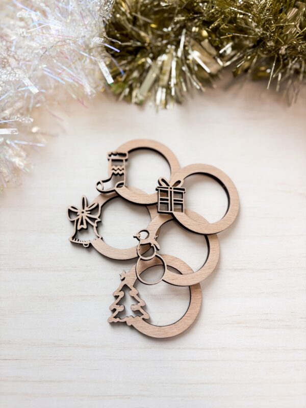 Anneau en bois de Noël_03