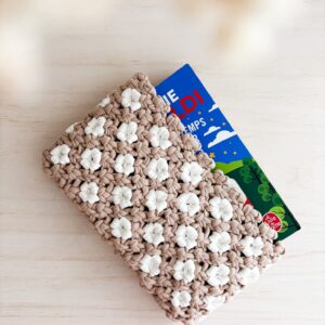Kit DIY macramé pochette de livre débutant_02 Kit DIY Pochette livre macramé