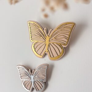 Papillon décoratif en bois