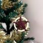 Étoile de Noël en macramé