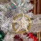 Étoile de Noël en macramé