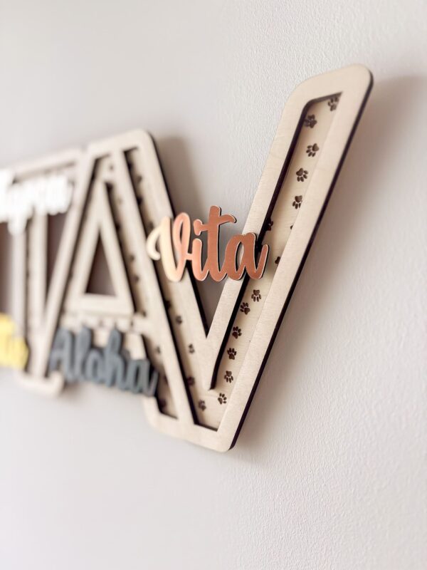 Lettres 3D décoration murale_03 lettres 3D décoration murale