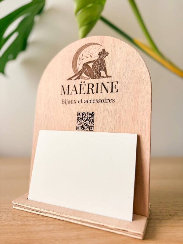 Panneau réseaux sociaux en bois_entreprise marché créateur_01
