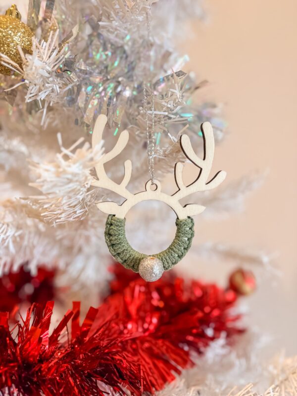 décoration noel renne macramé_03 Décoration Noël renne macramé