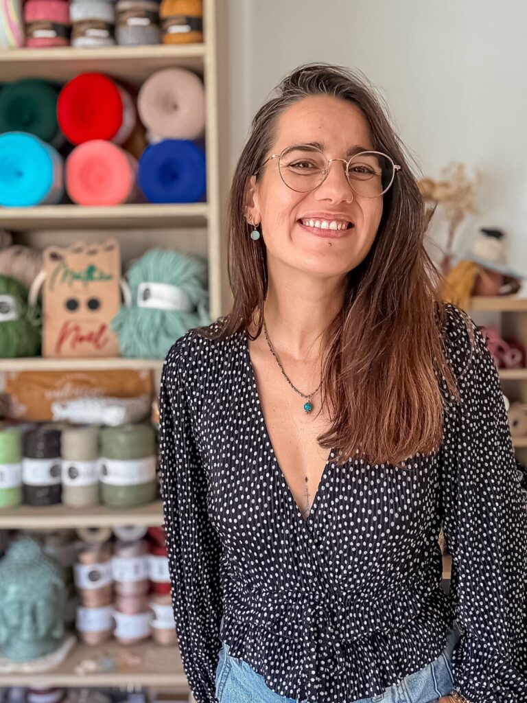 kit macramé DIY - mercerie en ligne - l'atelier de Valentine