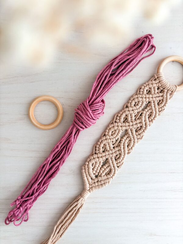 kit embrasse rideau macramé