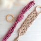 kit embrasse rideau macramé