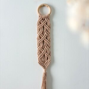 Embrasse rideau macramé