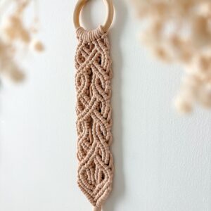 Embrasse rideau macramé