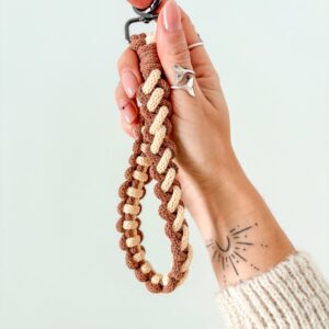 Porte-clé macramé bracelet